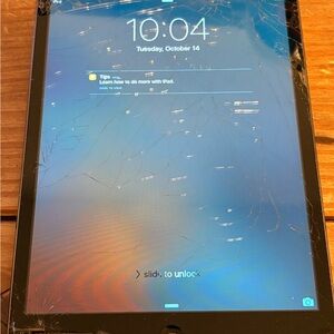 Apple iPad Mini 1st Gen A1432 16GB Wi-Fi – WORKING – Broken Screen – Read